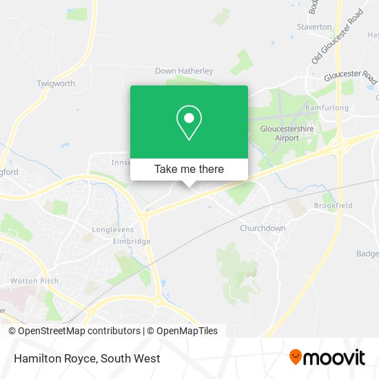 Hamilton Royce map