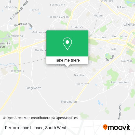 Performance Lenses map