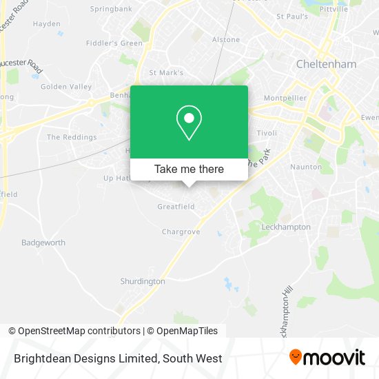 Brightdean Designs Limited map