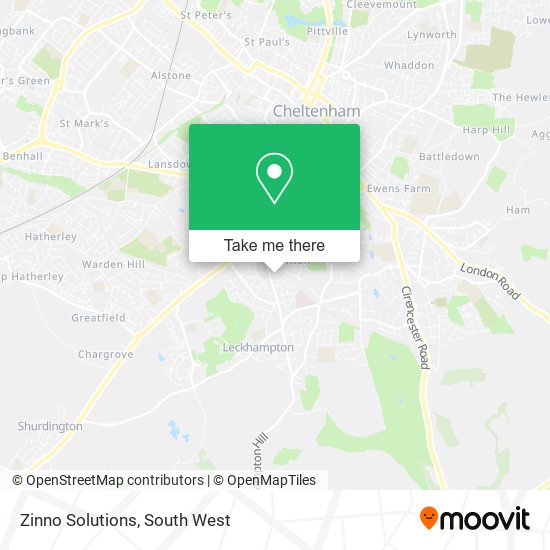 Zinno Solutions map