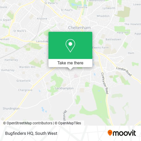 Bugfinders HQ map