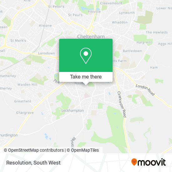 Resolution map