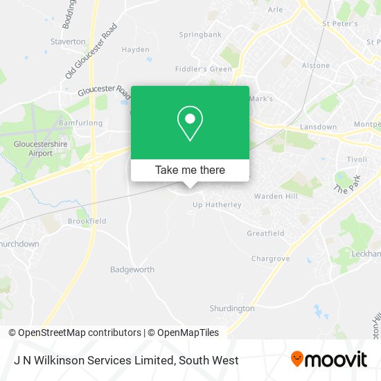 J N Wilkinson Services Limited map