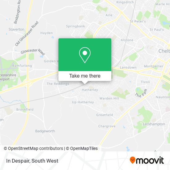 In Despair map