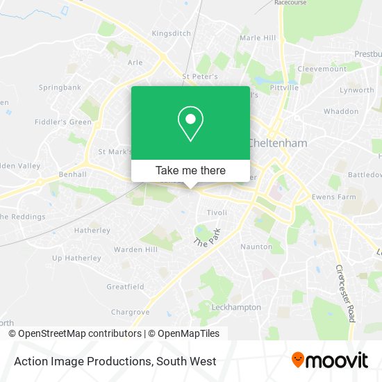Action Image Productions map