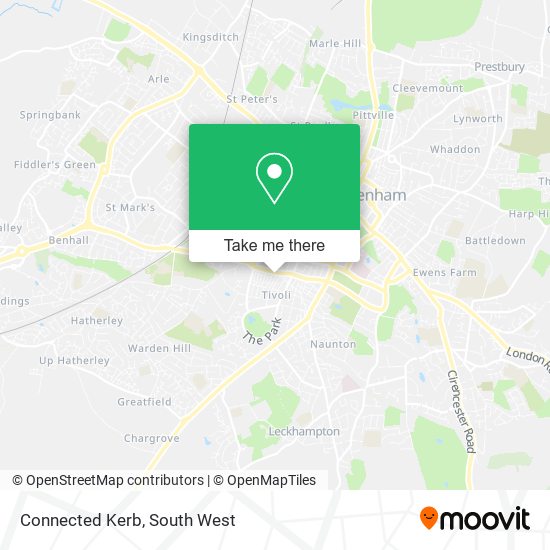 Connected Kerb map