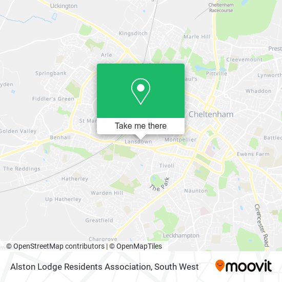 Alston Lodge Residents Association map