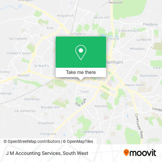J M Accounting Services map