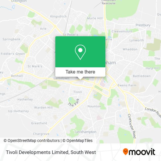 Tivoli Developments Limited map