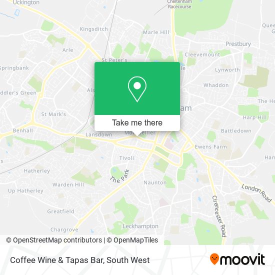 Coffee Wine & Tapas Bar map