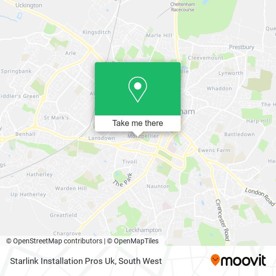 Starlink Installation Pros Uk map