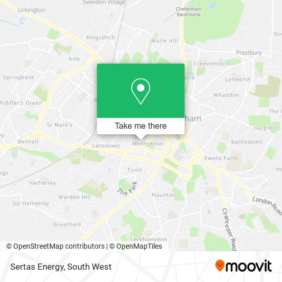Sertas Energy map