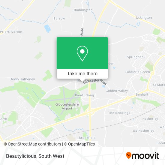 Beautylicious map
