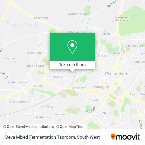 Deya Mixed Fermentation Taproom map