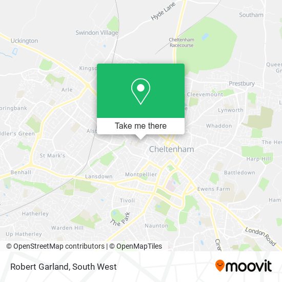 Robert Garland map
