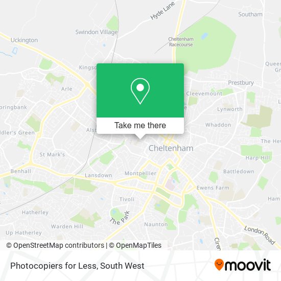 Photocopiers for Less map