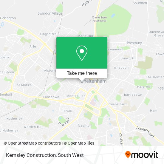 Kemsley Construction map