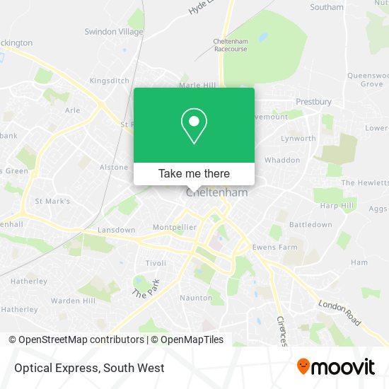 Optical Express map