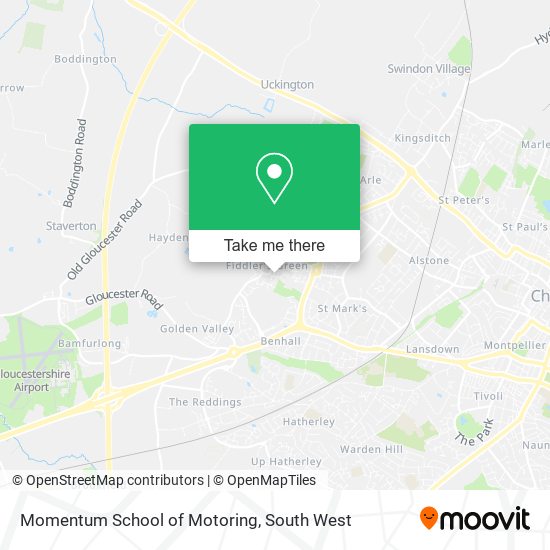 Momentum School of Motoring map