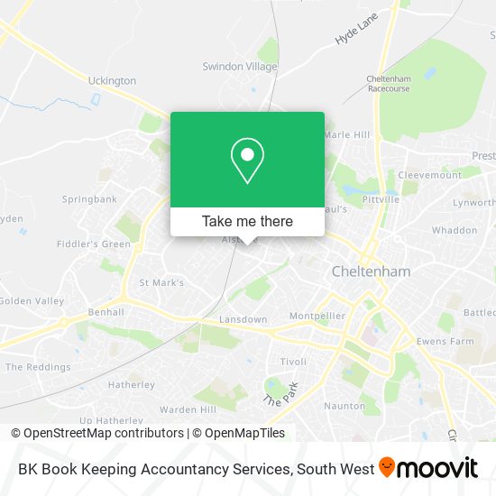 BK Book Keeping Accountancy Services map