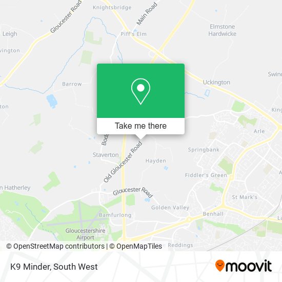 K9 Minder map