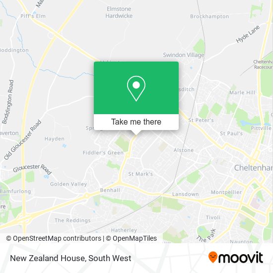 New Zealand House map