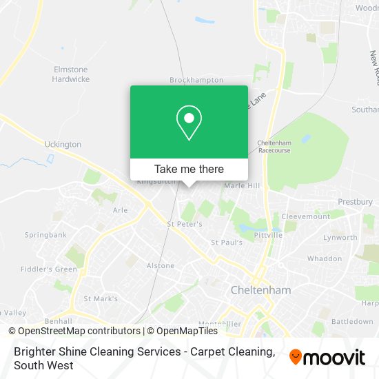 Brighter Shine Cleaning Services - Carpet Cleaning map