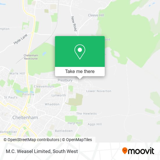 M.C. Weasel Limited map