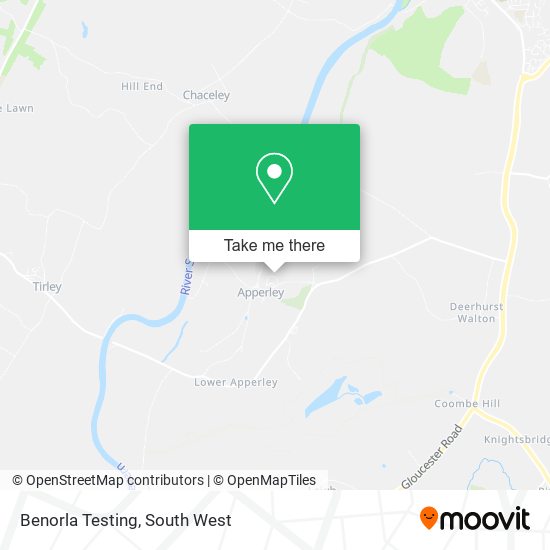 Benorla Testing map