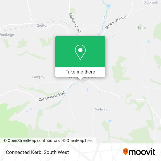 Connected Kerb map