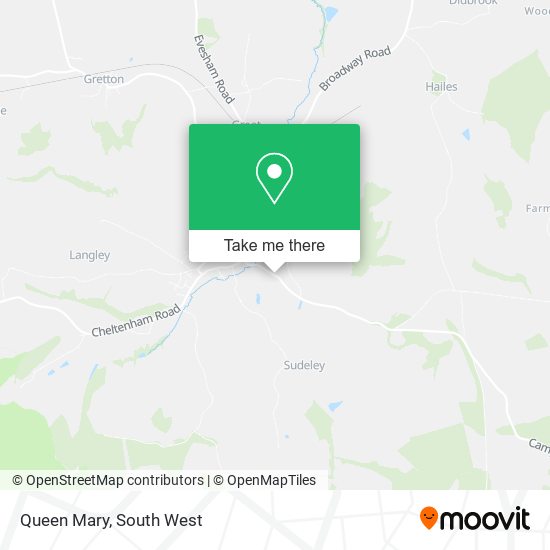 Queen Mary map
