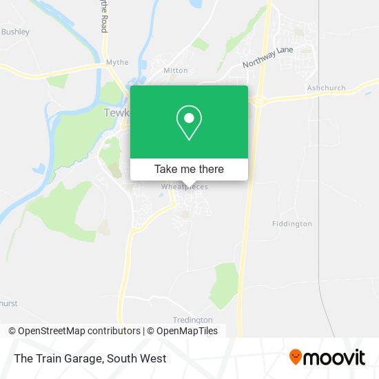The Train Garage map