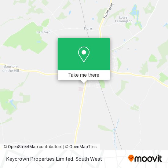 Keycrown Properties Limited map