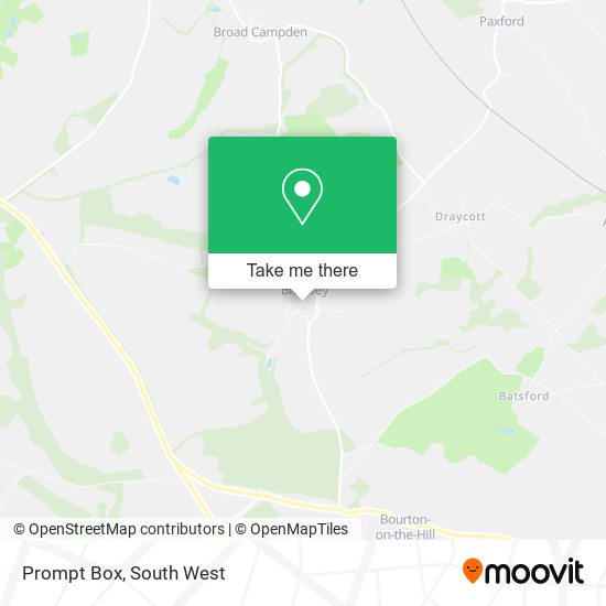 Prompt Box map