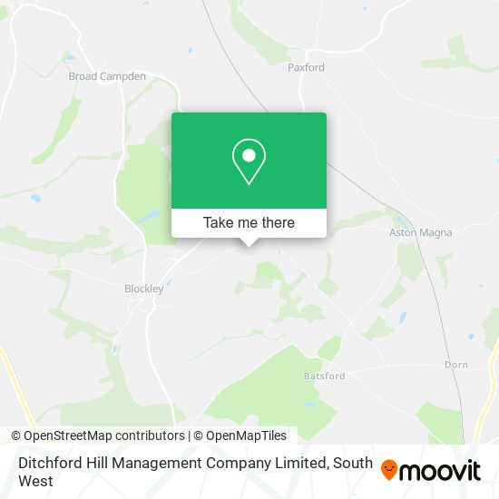Ditchford Hill Management Company Limited map