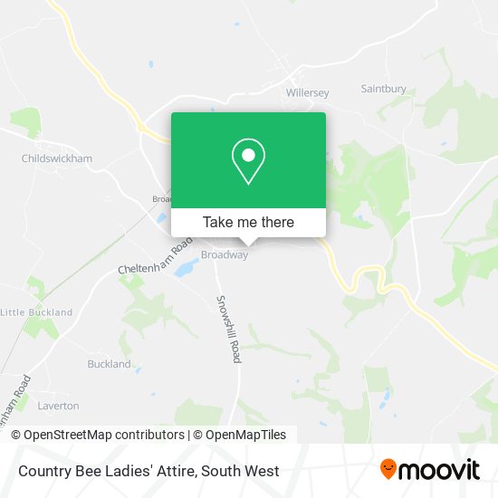 Country Bee Ladies' Attire map