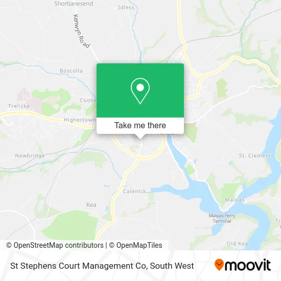St Stephens Court Management Co map