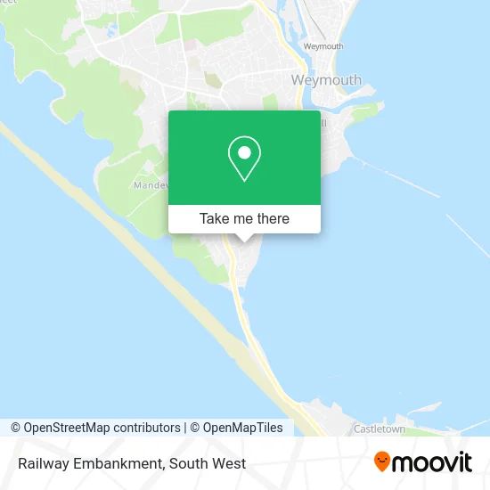 Railway Embankment map