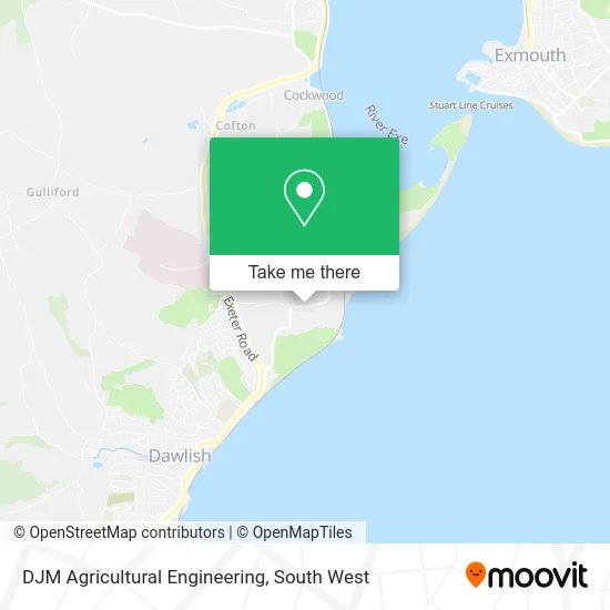DJM Agricultural Engineering map