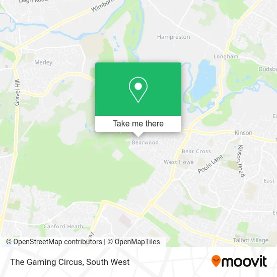 The Gaming Circus map