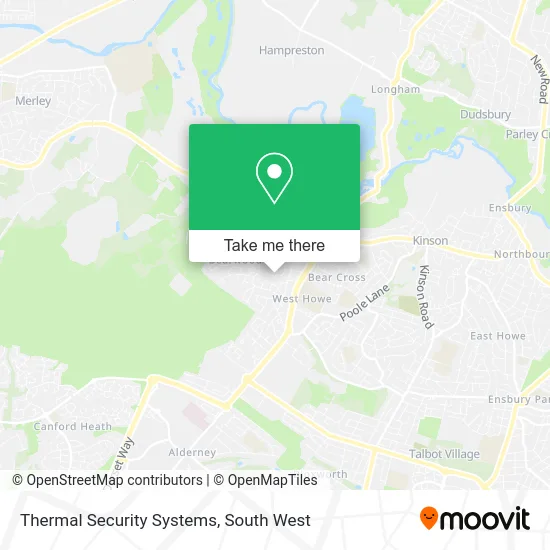 Thermal Security Systems map