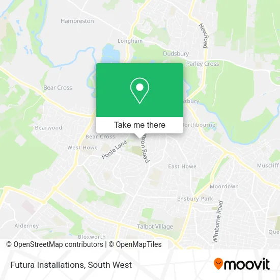Futura Installations map