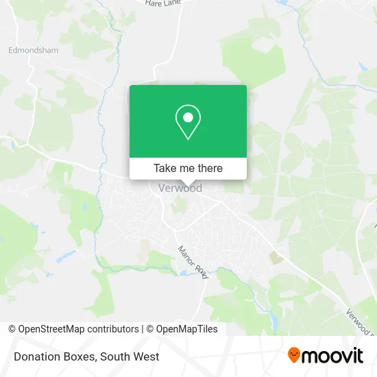 Donation Boxes map