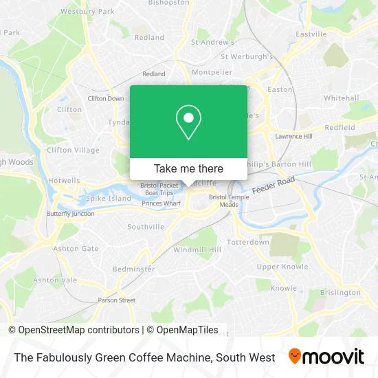 The Fabulously Green Coffee Machine map