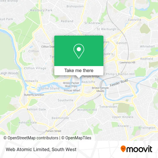 Web Atomic Limited map