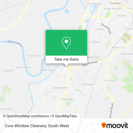 Core Window Cleaners map