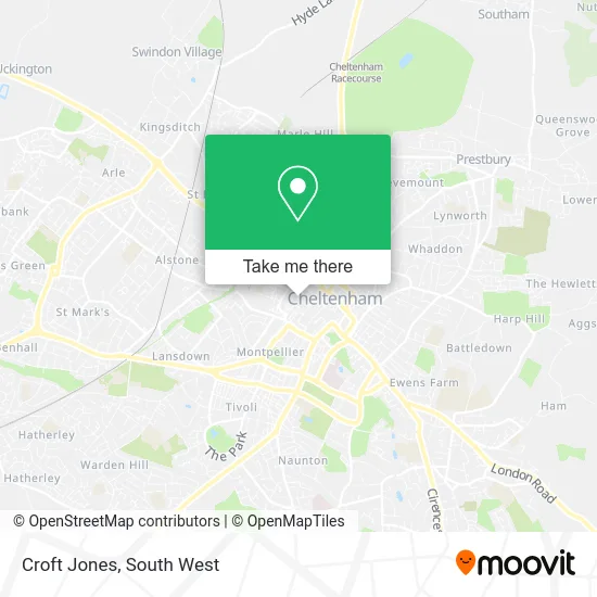 Croft Jones map