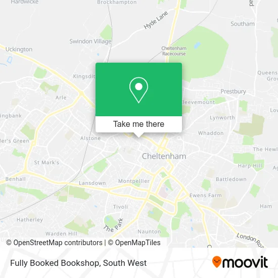Fully Booked Bookshop map