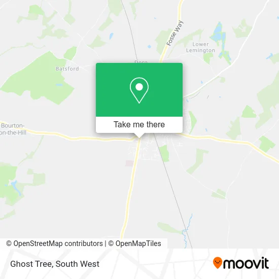 Ghost Tree map