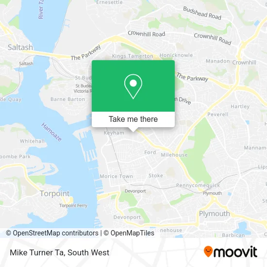 Mike Turner Ta map